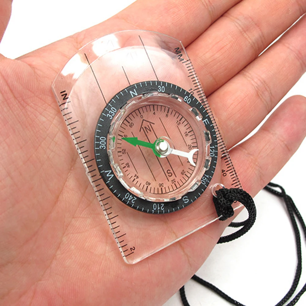 Noctilcent компас Высокое качество Профессиональная прочная линейка портативная