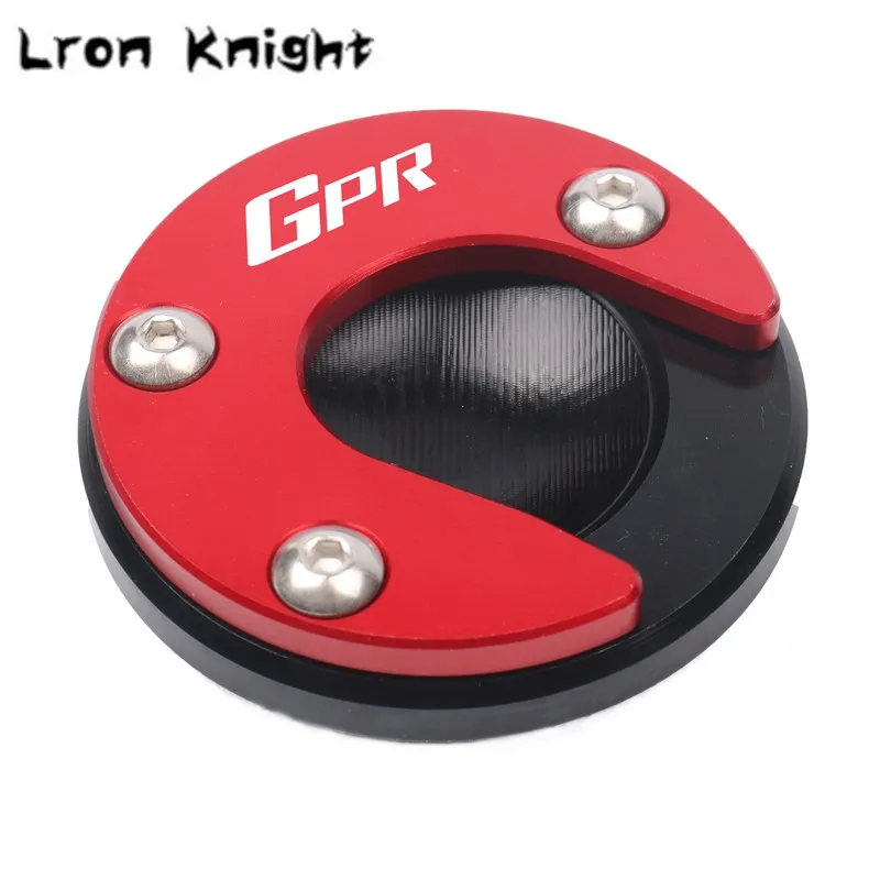 

For Aprilia GPR125 GPR150 GPR 125 150 CR150 APR150 Motorcycle CNC Kickstand Foot Side Stand Extension Pad Support Plate Enlarge