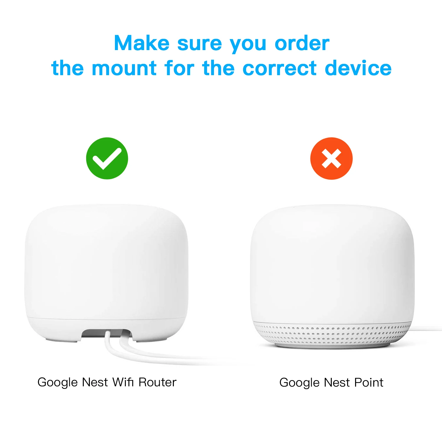 Настенный держатель для розетки только Wi-Fi роутера Google Nest простая установка без