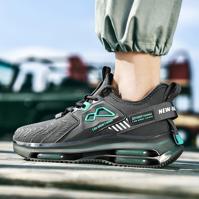 

2021 New Fashion Air Cushioning Sneakers for Men Profession Sport Running Shoes High Quality Outdoor Jogging Sneaker Hot Sale