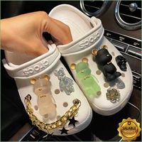 new chain bears croc charms designer diy shoes party decaration accessories for croc jibs clogs kids boys girls gifts