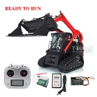 lesu 114 cnc metal hydraulic aoue lt5 tracked skid steer rtr model rc loader remote control car toys for adults thzh1210 smt5