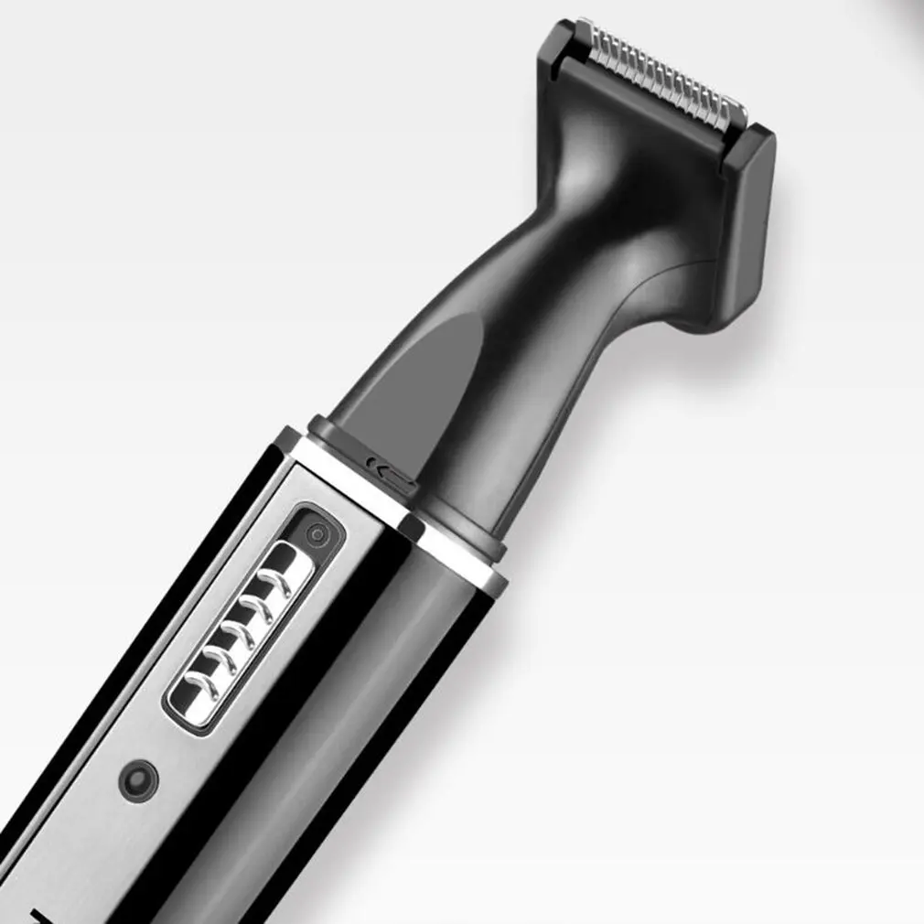 

4-In-1 KM-6630 Electric Nose Hair Machine Rechargeable Multi-Function Trimmer Set Portable Nose Hair Trimmer