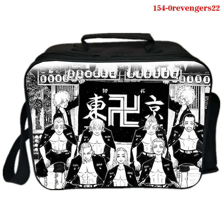 

tokyo revengers Cute Lunch Bag for Women 3D Printing Lunch BOX bags Lunch Bags 3d anime bag boys girls cartoon bag 2021