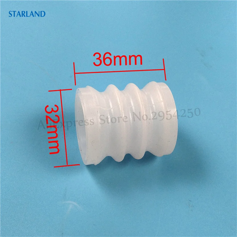 

Genuine Soft Ice Cream Machines Seal Tube 4Pcs White Silicone Elastic RingSpare Part Accessoriy Replacement Fitting