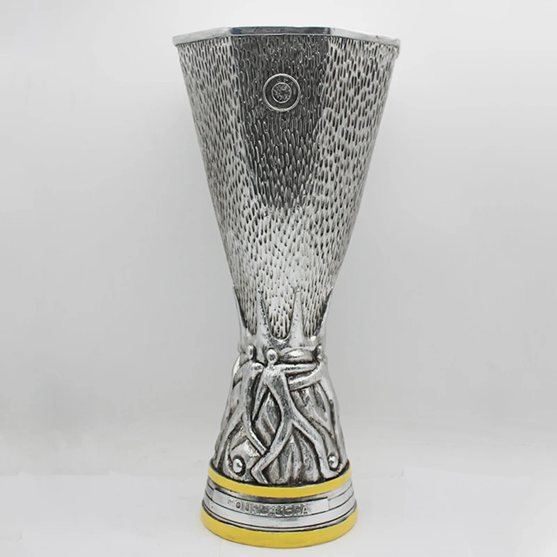 New Europa League Trophy Original Replica Football Trophies Football For Soccer Souvenirs Collection Award Nice Gift