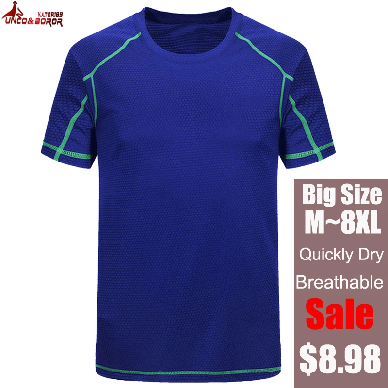 Футболка мужская компрессионная быстросохнущая креативная простая рубашка для