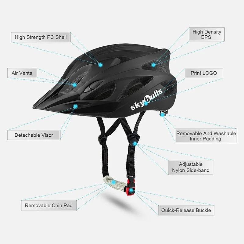 Skybulls MTB дорожный велосипедный шлем человек Сверхлегкий шлем велосипед цельно-Формованный открытый спортивный защитный шлем capacete ciclismo