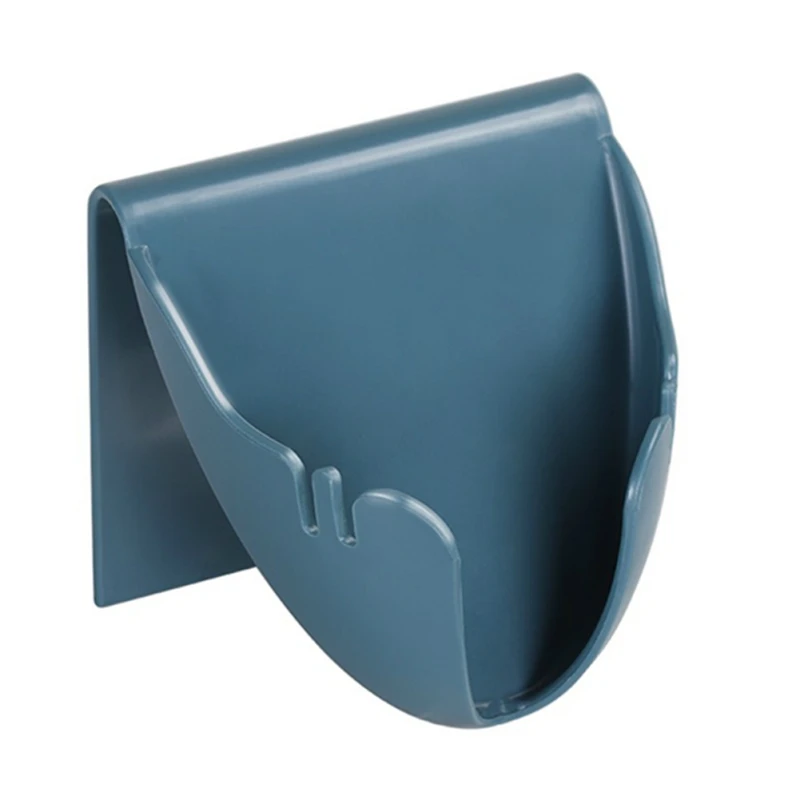 

Bathroom Simple Soap Drain Box Wall-mounted Desktop Soap Holder Durable Solid Color Soap Drain Holder