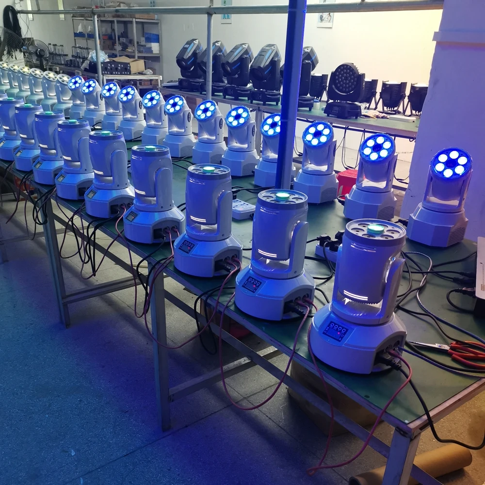 Gigertop New Wash Spot 2IN1Embedded Led Moving Head Light For Club Ceiling Upside Down Assemble Disco DJ Room Lighting 13/18CH | Лампы и