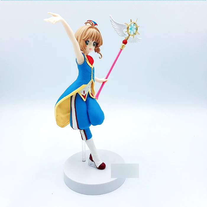 Японская оригинальная Аниме Фигурка KINOMOTO SAKURA Card Captor Sakura фигурка Коллекционная модель игрушки brinquedos Рождественский подарок