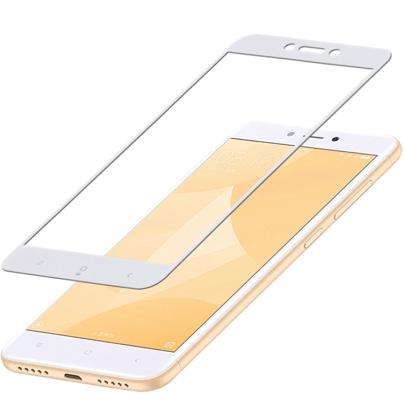 Чехол для xiaomi redmi 4x4 x redmi4x 5 0 дюйма hd полное покрытие телефон закаленное стекло