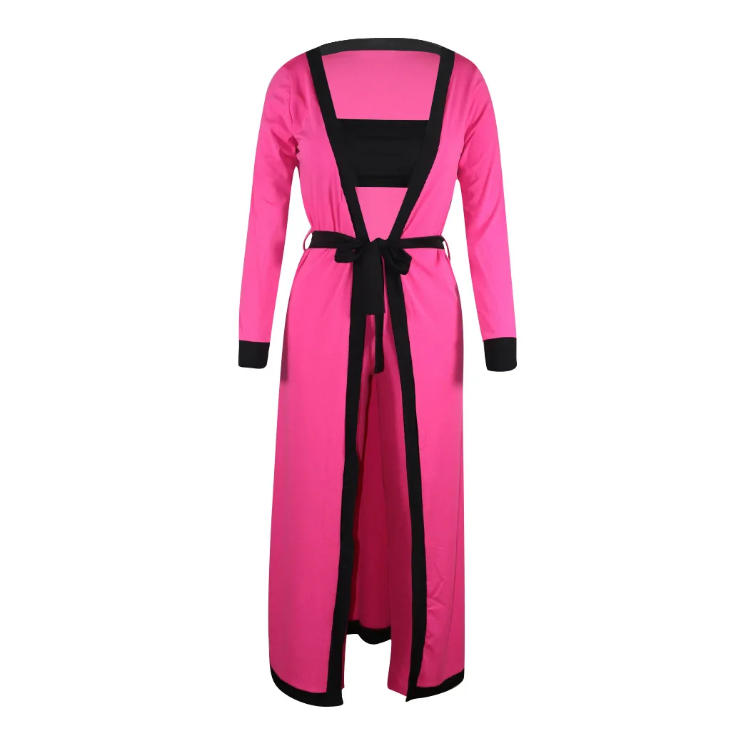 HAOOHU комплект из 3 предметов для женщин осень 2019 праздничная одежда сексуальный