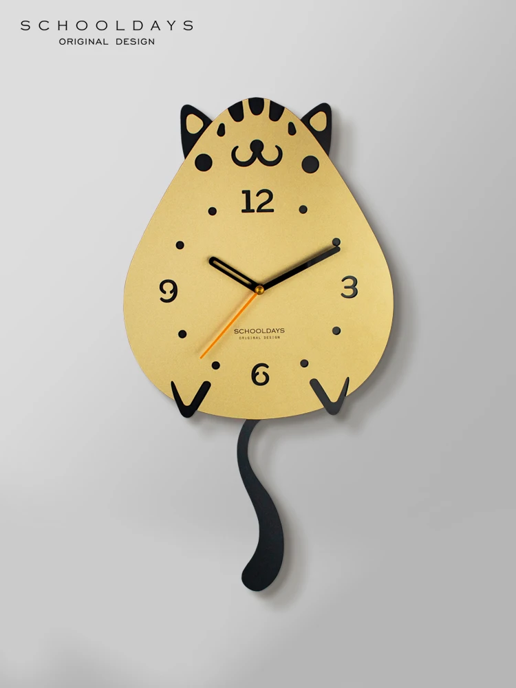 Творческий МАЯТНИК Часы настенные домашний декор мультфильм детская спальня