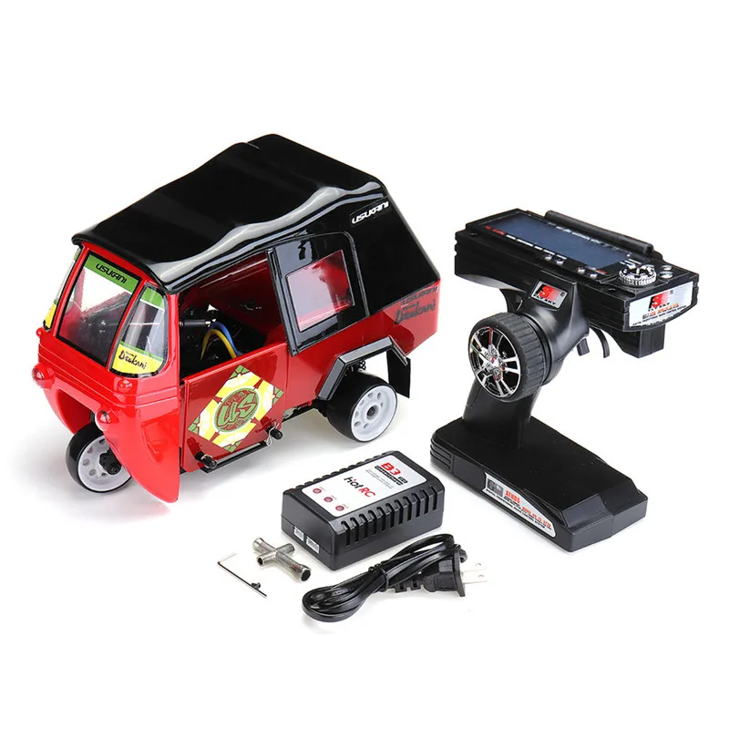 Usukani D3T 1/8 2 4G RWD RC автомобиль электрический трицикл для дрифта автомобиля RTR модель