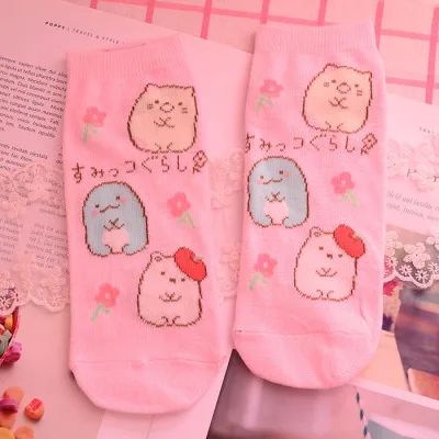 IVYYE Sumikko Gurashi модные японские аниме теплые носки повседневные длинные зимние