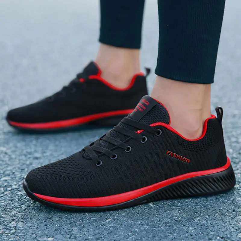 Мужские кроссовки для бега на шнуровке, легкие удобные дышащие кроссовки для ходьбы, 2019 от AliExpress WW