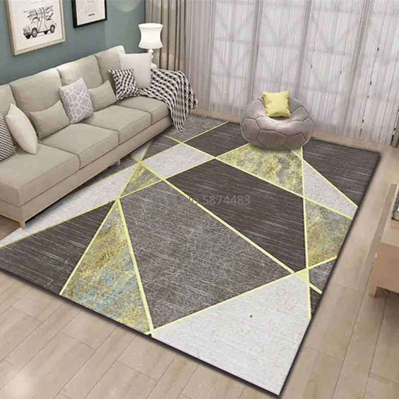 Ковер и ковер в скандинавском стиле для дома гостиной современный 3D с