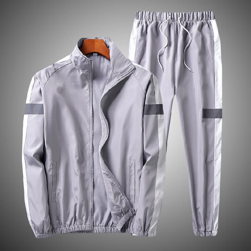 Мужской спортивный костюм из куртки и брюк повседневный японский 2 предметов