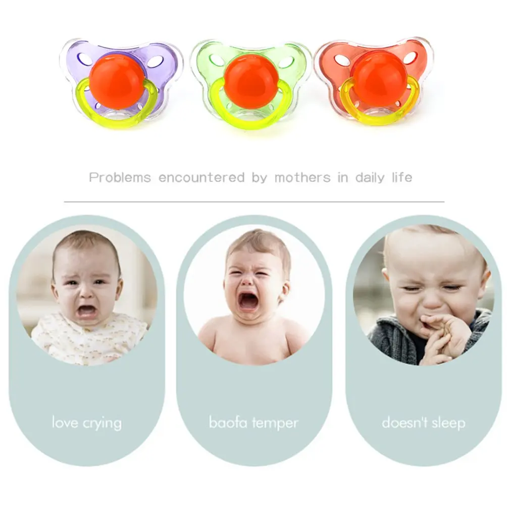 Пищевая силиконовая детская пустышка для губ младенцев малышей прорезывания