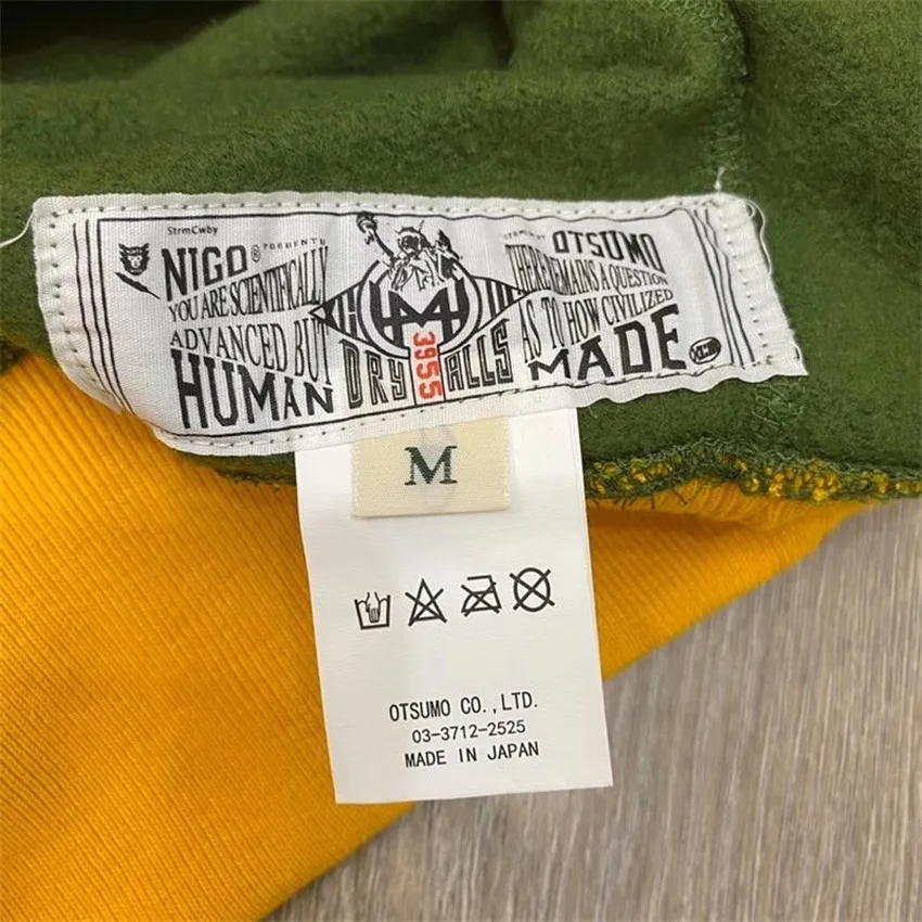 

HUMAN MADE Sweatshirts Crewneck Women Men 1:1 High-quality HUMAN MADE Hoodie men clothing japanese streetwear