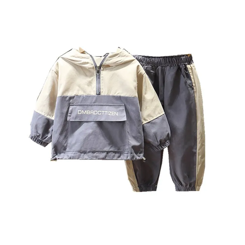 

Children's clothing boys spring suit 2020 new casual workwear children handsome spring and autumn boy clothes two-piece suit