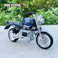 bburago 118 bmw r1100 r alloy diecast motorcycle model workable shork absorber toy for children gifts toy collection