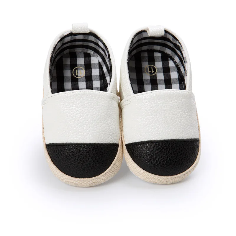 Обувь для младенцев мальчиков и девочек хлопковая ткань мягкая подошва слипоны