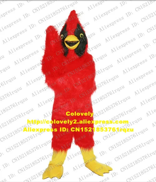Red Bird Cardinal Linnet Roadrunner Geococcyx костюм-талисман попугая взрослые Мультяшные Подарки