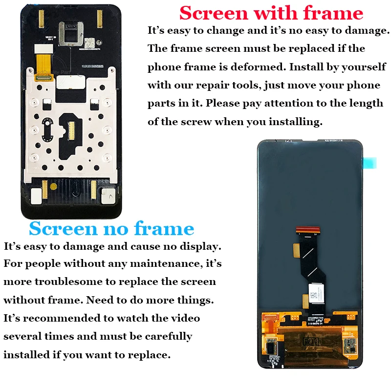 AMOLED For Xiaomi Mi Mix 3 Mix3 LCD Touch Screen Digitizer Assembly With Frame MiMix3 MiMix lcd Replacement Display Replace |