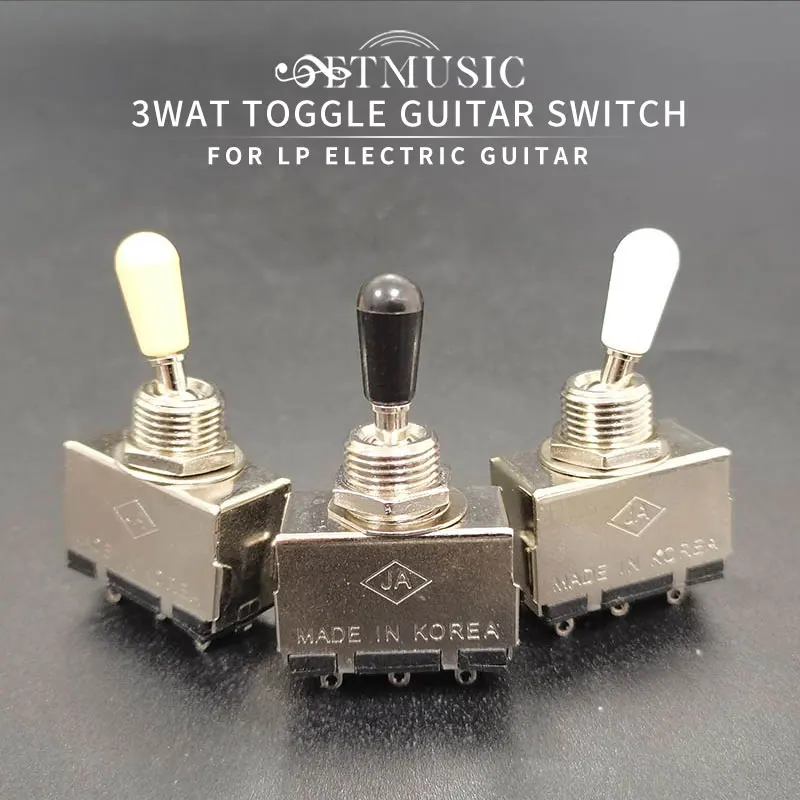 metall mit kunststoff schalter kappe 3 weg kippschalter für lp sg elektrische gitarre hohe qualität 3 weg control elektrische guitarra schal
