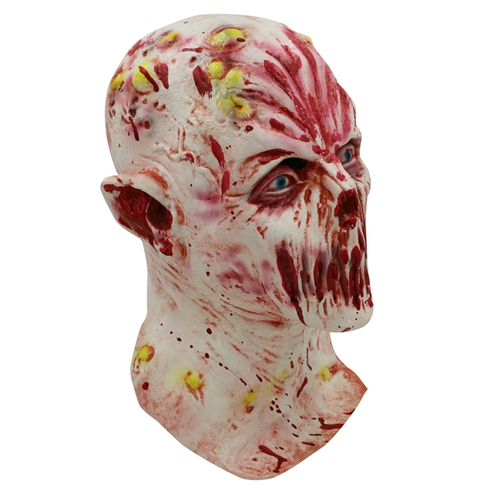 1 шт. вечерние маскарадные маски на Хеллоуин без шапочки Зомби Маска всю голову