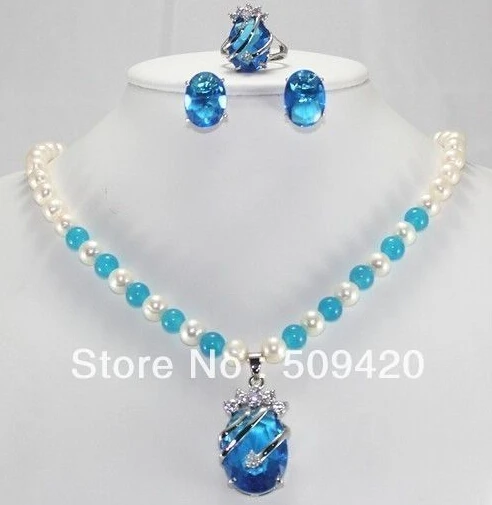 Бесплатная доставка&gt Очаровательная! 7-8 мм белый культивированный жемчуг и