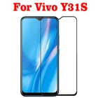 3D полное клеевое закаленное стекло для Vivo Y31 Y73 2021 Полное покрытие экрана Взрывозащищенная защитная пленка для Vivo S9 S10 Y53S S10 plus