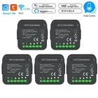 Умный модуль переключателя для штор Tuya Smart Life, Wi-Fi модуль для вращающихся затворов, Поддержка Google Home, Alexa, голосовое управление, управление через приложение, таймер с Google Home