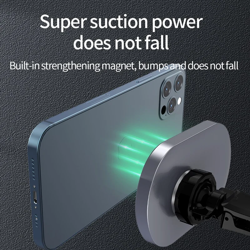 Tongdaytech 15 Вт Magnetc автомобиля Беспроводной Зарядное устройство для iPhone12 Pro Max Мини