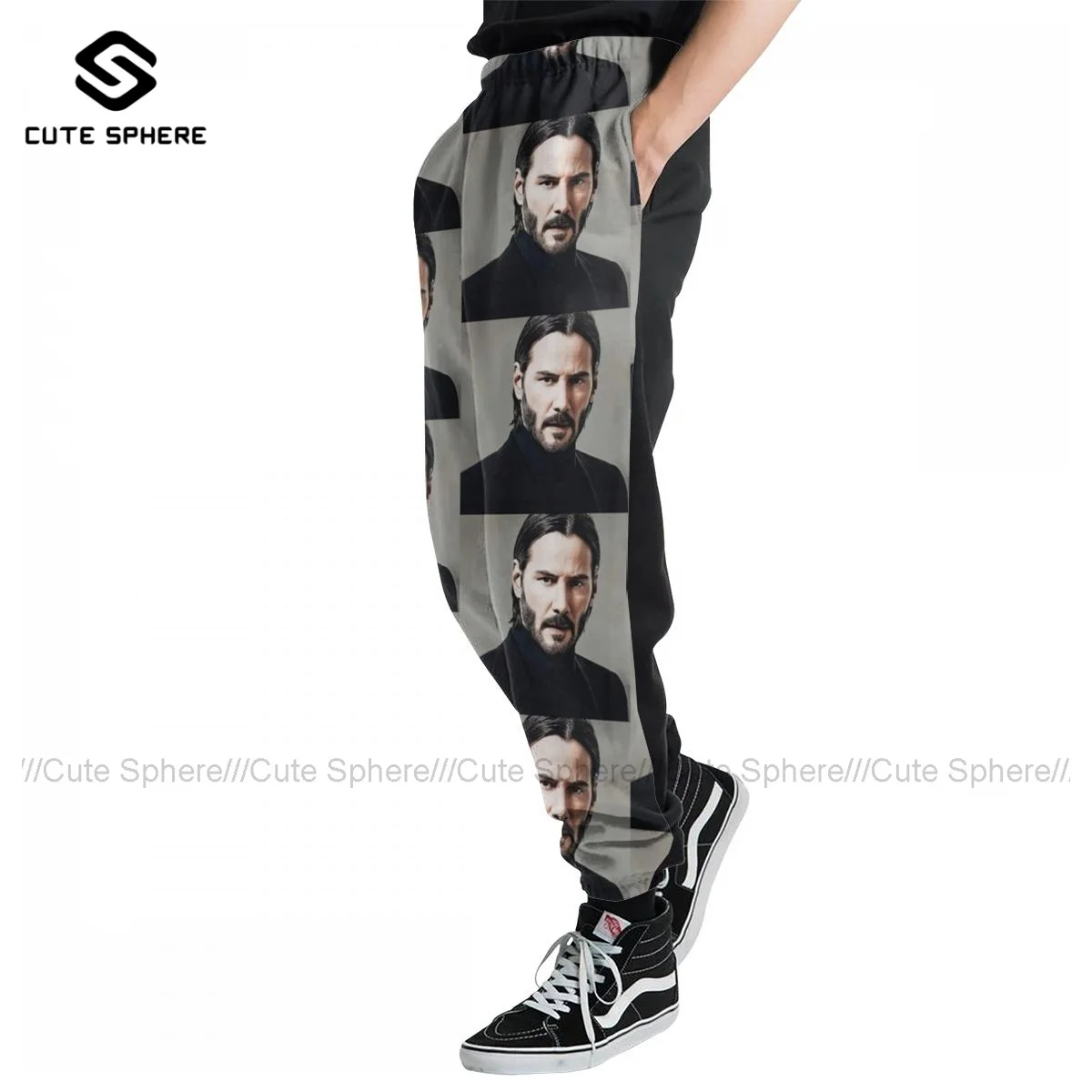 

John Wick Sweatpants Aesthetic Man Joggers Training Polyester Cheap Casual Pants