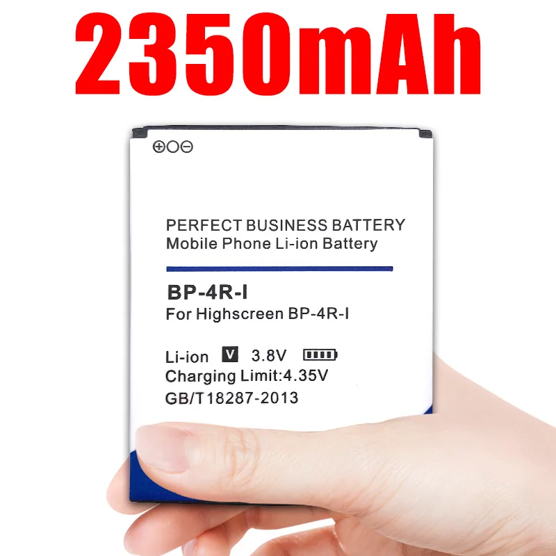 BP 4R I литий ионная батарея для телефона Highscreen Omega Prime S Innos сменные батареи