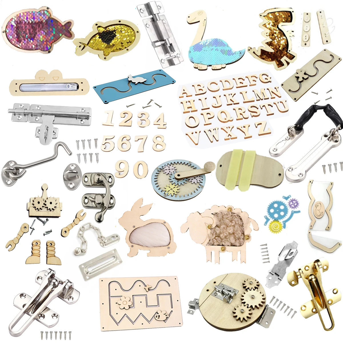 Детская занятая доска игрушки сделай сам тренировочная жизнь навыки