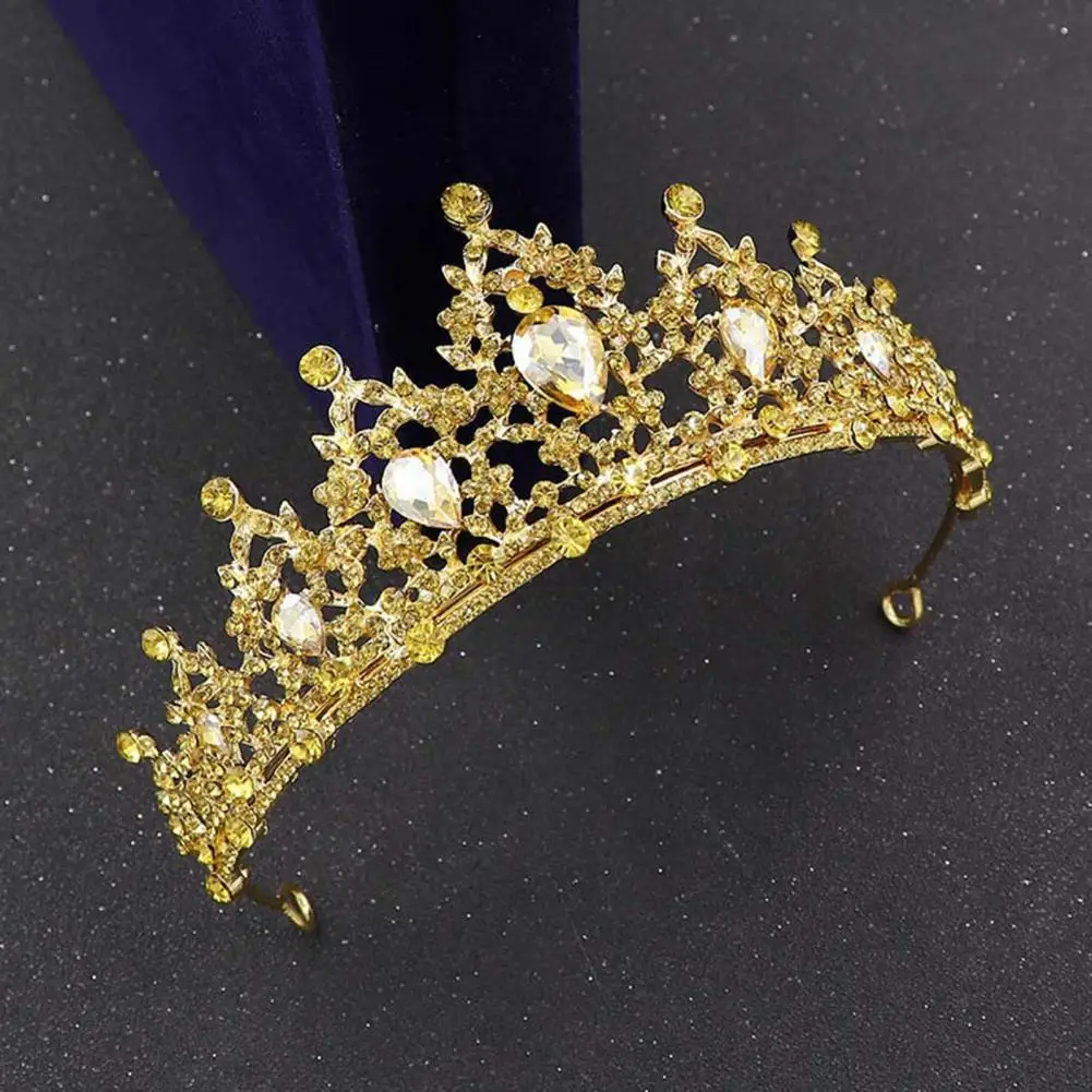 

Стильные аксессуары для волос Стразы, встроенная корона принцессы барокко, украшения для волос, Королевская корона, деликатная для свидани...