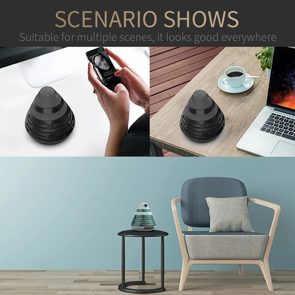 Портативный Bluetooth динамик водонепроницаемый fm радио беспроводной бумбокс мини