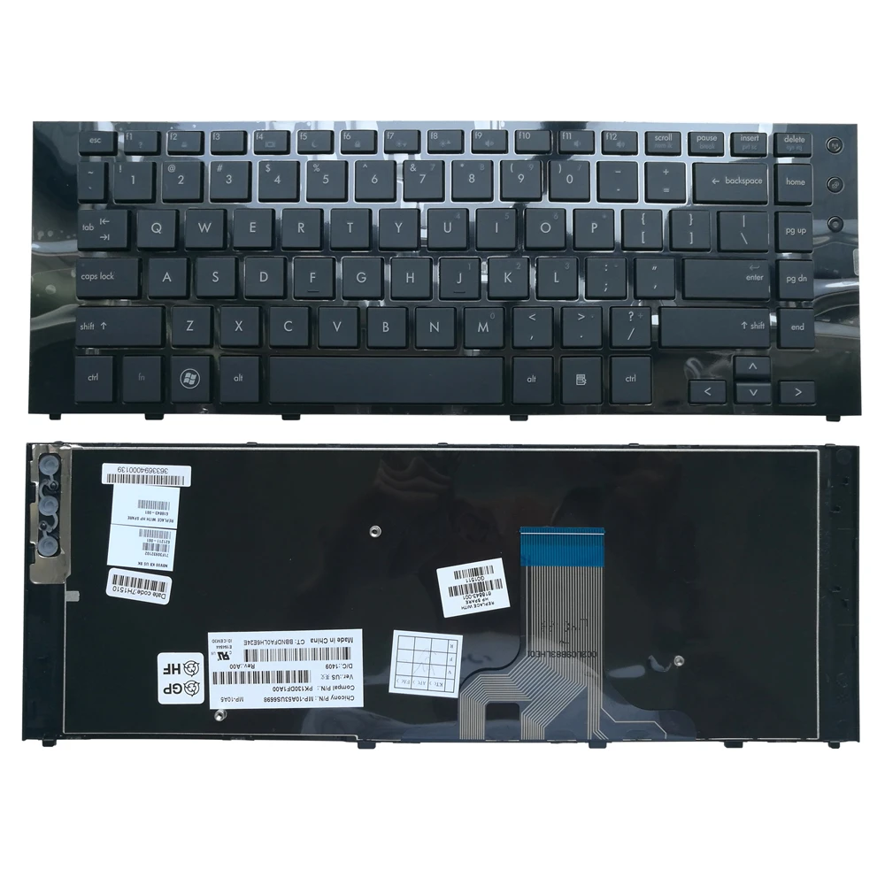 

Good Quality OVY US laptop keyboard for HP 5320M p/n:MP-10A53US6698 PK130DF1A00