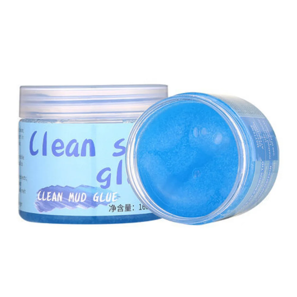 

2Pcs 160g Car Cleaning Glue Keyboard Cleaning Car Cleaning Dead Corner Dust Removal Gap Sticky Dust Glue Interior Cleaning
