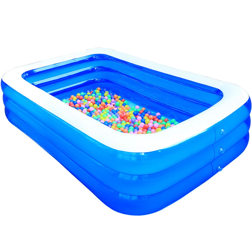 

Portable Folding Inflatable Swimming Pool Household Baby Marine Ball Pool Outdoor Backyard Bath Tubs for Kids Adults