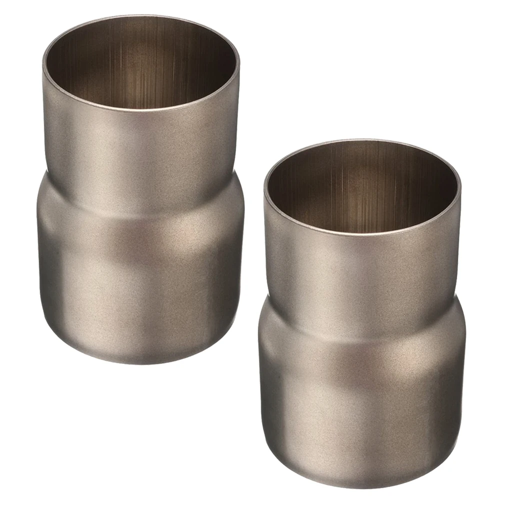 2 шт 60 мм до 51 мотоцикл выхлопной адаптер Редуктор Соединительная труба|Сборные