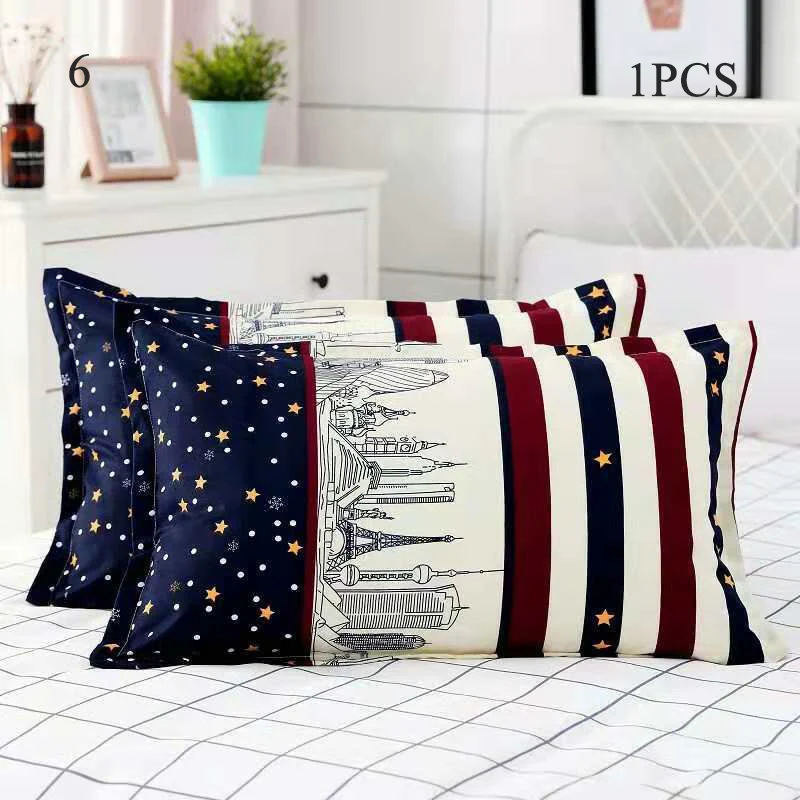 Горячая продажа 48 см * 74 красивый цветочный принт Наволочка 100% полиэстер