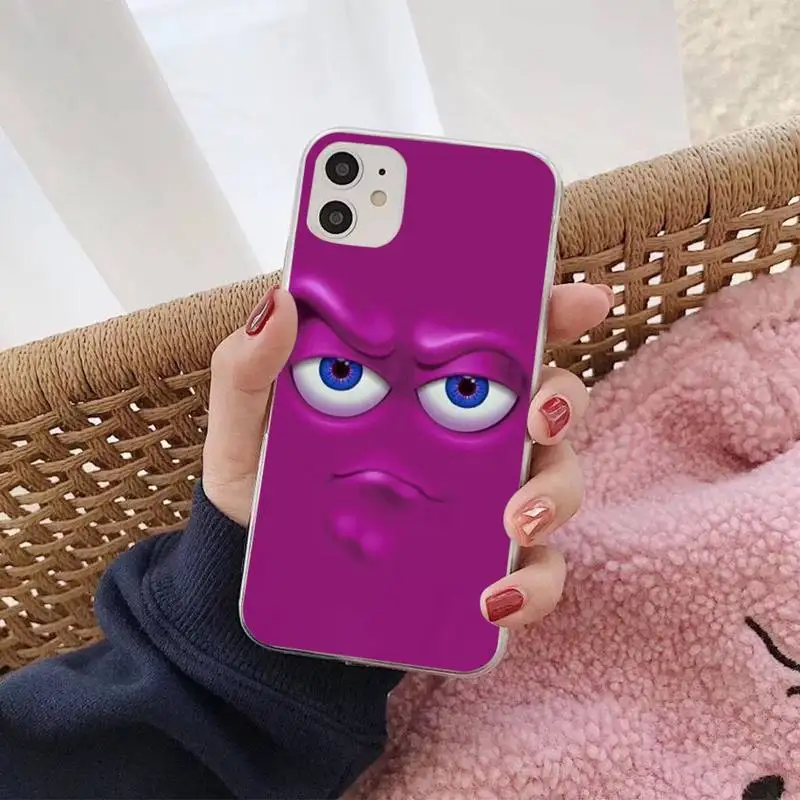 

3D funny face Phone Case for iPhone 8 7 6S Plus X 5S SE 2020 XR 11 12 mini pro XS MAX