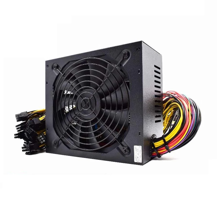 

High Efficiency ATX 1800W Mining 80PLUS Platinum Power Supply For Ethereum GPU Professional Mining Rig