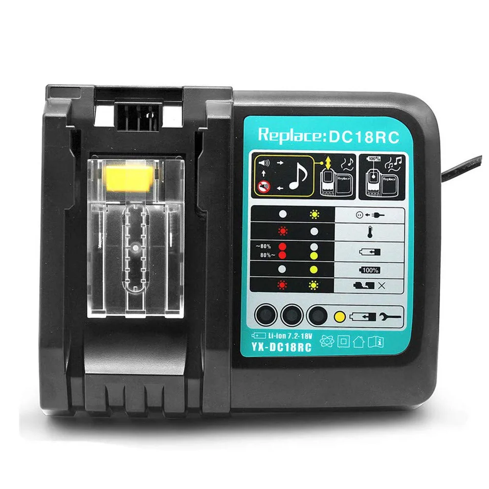 Зарядное устройство для аккумуляторов Makita 14 4 в 18 BL1830 Bl1430 DC18RC 3A зарядное Bl1830