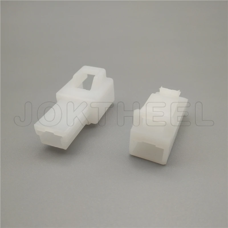 1-20 комплектов в комплекте 1-контактный путь белый пластиковый штекер и гнездо